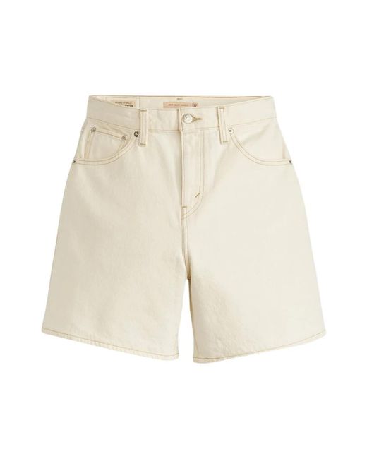 Levi's Natural Denim Shorts