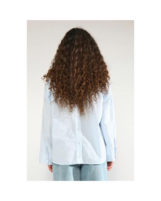 Shirts Numph en coloris Blue