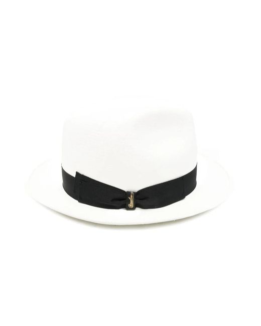 Borsalino White Hats