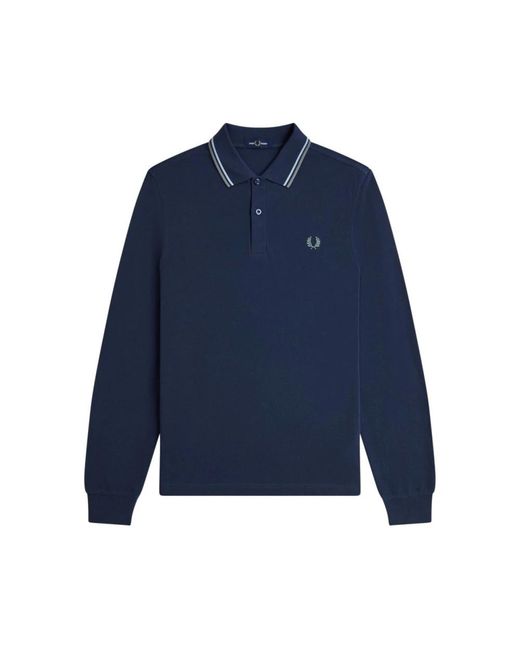 Fred Perry Polo Shirts in het Blue voor heren