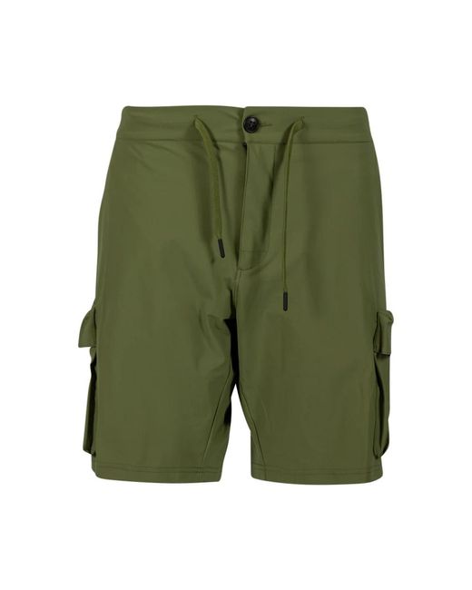 Mc2 Saint Barth Green Casual Shorts for men