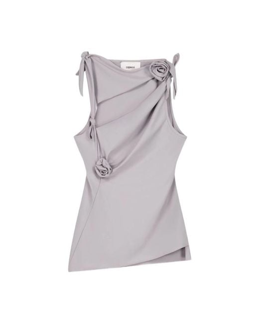 Coperni Gray Sleeveless Tops