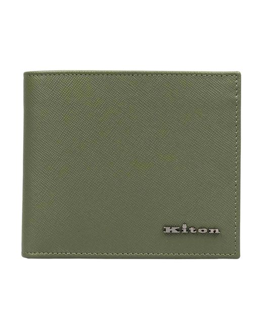 Wallets & Cardholders di Kiton in Green da Uomo