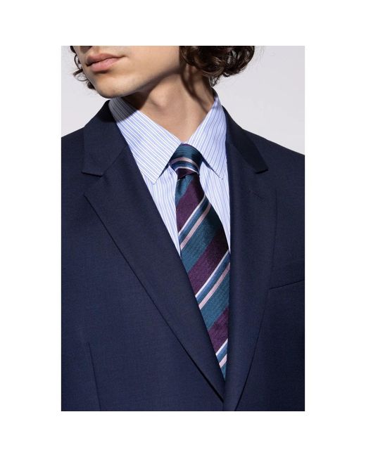Ties Paul Smith pour homme en coloris Blue