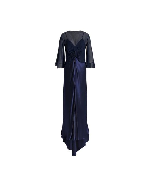 Alberta Ferretti Blue Gowns