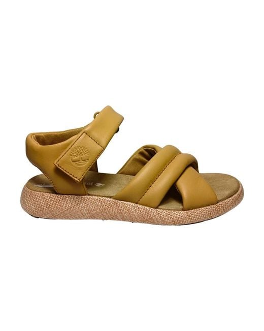 Timberland Brown Flat Sandals