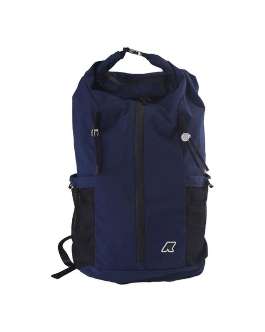 K-Way Blue Backpacks