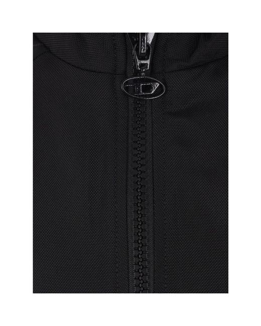 DIESEL J-Blink-Wrd Jacket in het Black voor heren