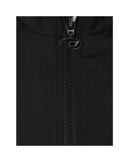 DIESEL Black Light Jackets for men