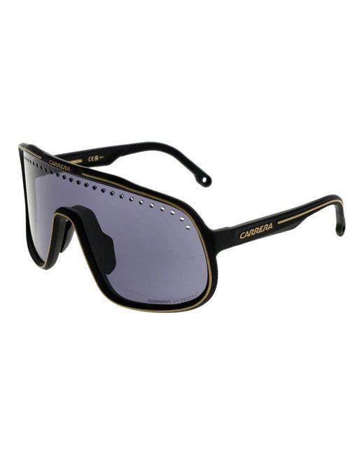 Carrera Schwarze Herren Mono Lens Sonnenbrille in Black für Herren