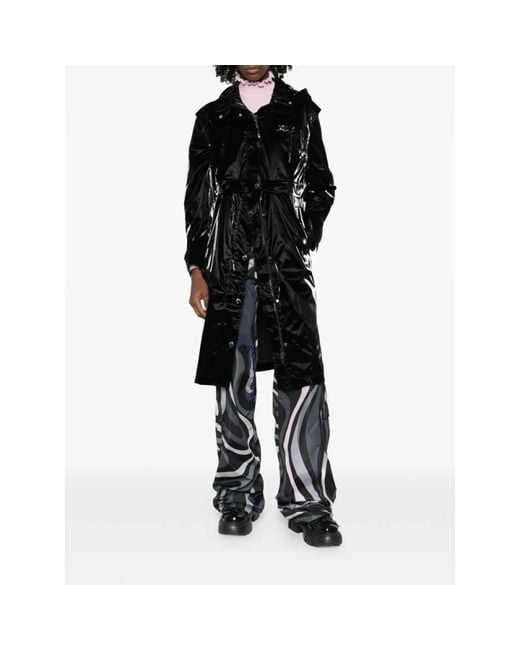 Karl Lagerfeld Black Parkas