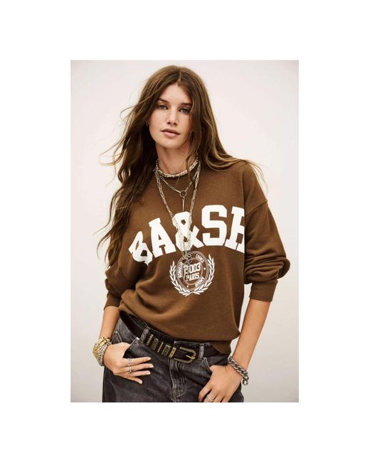 Ba&sh Benjamin Sweaters in het Brown