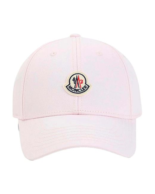 Moncler Baseballpet in het Pink
