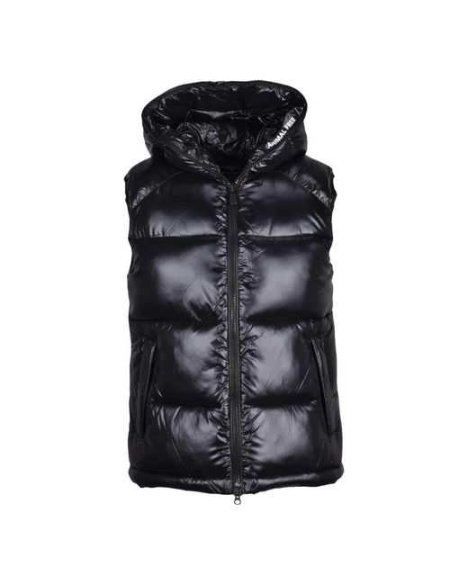 Vests di Save The Duck in Black da Uomo