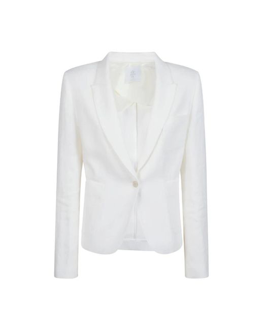 Eleventy White Blazers