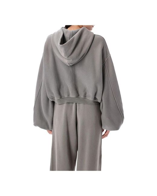 Zip-Throughs Alexander Wang en coloris Gray