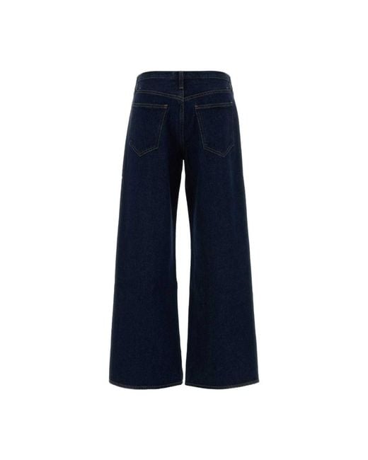 Agolde Blue Wide Jeans