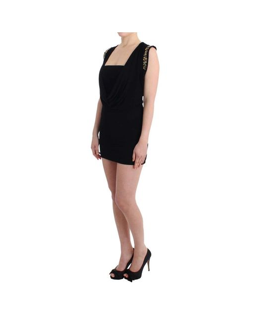 Rocco Barocco Casual Kleedjes in het Black