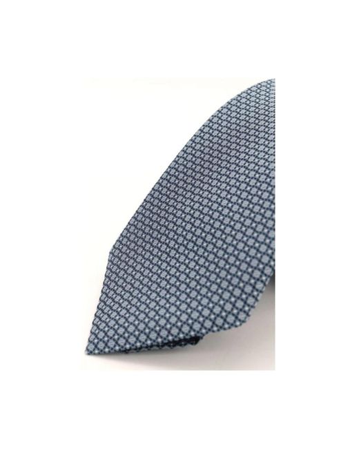 HUGO Accessoires ,Blauw ,H-Tie 7,5 Cm in het Blue voor heren