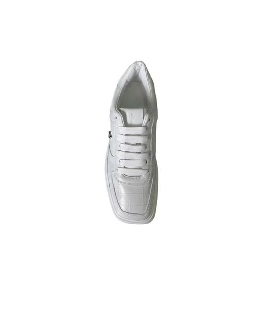 Cesare Paciotti Gray Sneakers for men