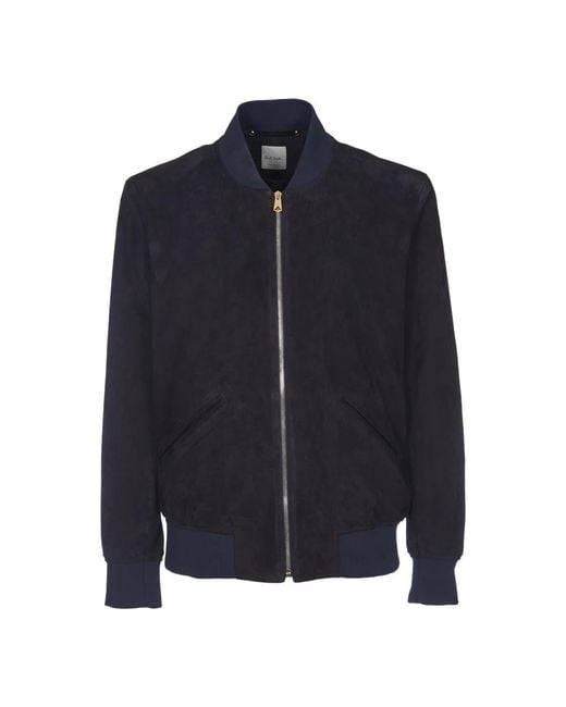 PS by Paul Smith Blue Bomber Jackets for men