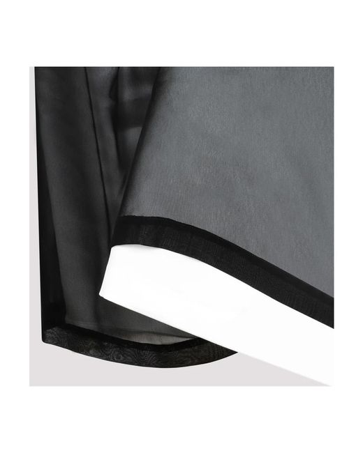 Comme des Garçons Black Polyester minikleid schwarz weiß