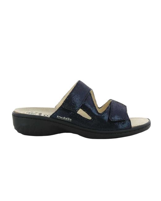 Wedges Mobils en coloris Blue