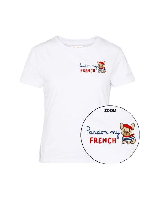 Mc2 Saint Barth White T-Shirts
