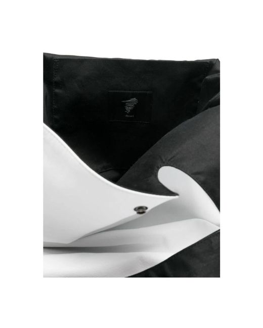 Yohji Yamamoto White Shoulder Bags