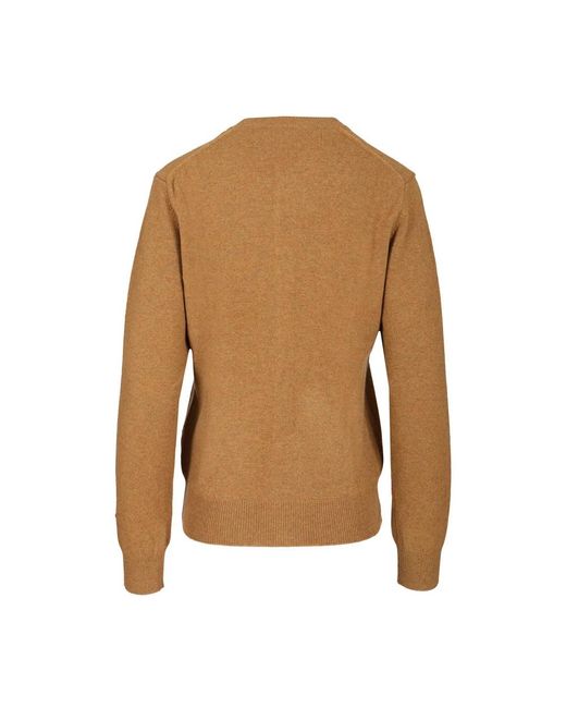 COMME DES GARÇONS PLAY Brown Cardigans for men