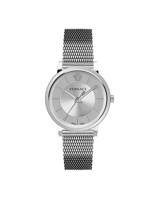 Versace Roestvrijstalen Horloge Met Armband in het Metallic voor heren