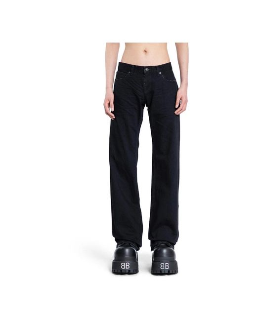 Wide Jeans Balenciaga de hombre de color Blue