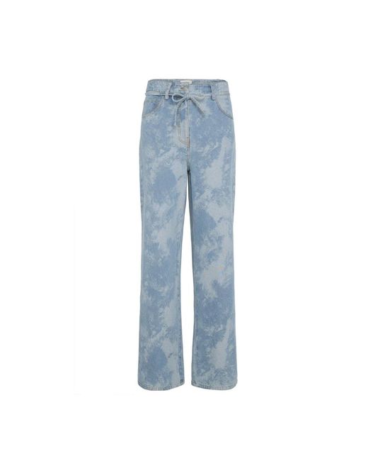 Boot-Cut Jeans Soaked In Luxury de color Blue