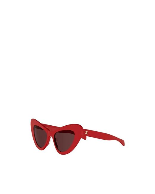 Céline Red Sunglasses