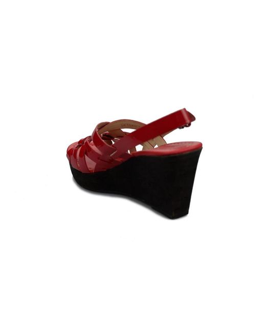 Shoes > heels > wedges Clarks en coloris Red