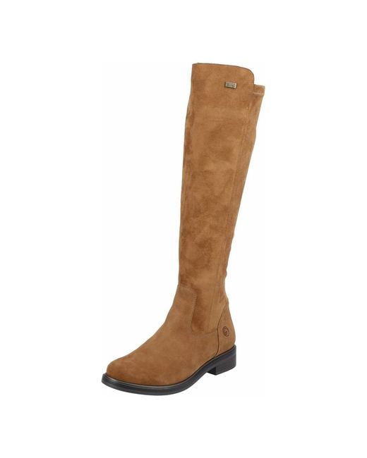 Remonte Brown Kniehoher Stiefel