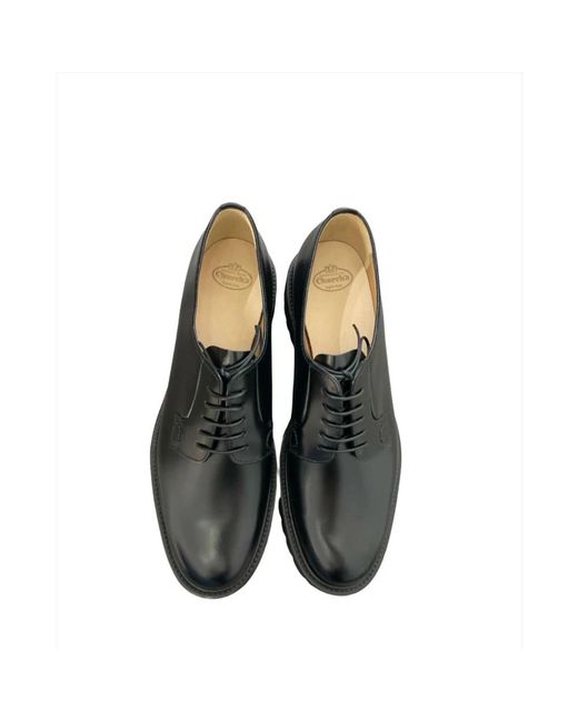 Church's Gray Laced Shoes