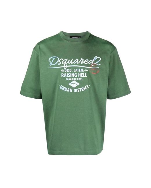 DSquared² Shirts in het Green voor heren