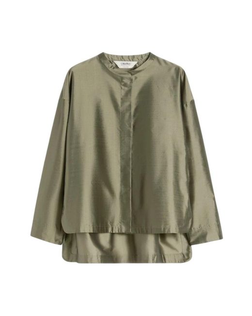 Max Mara Camicie Poliestere in het Green