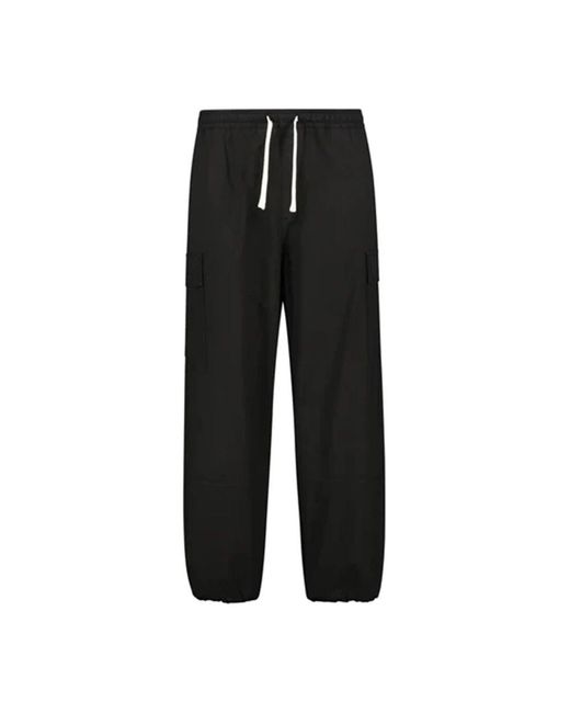Straight Trousers Joshua Sanders en coloris Black