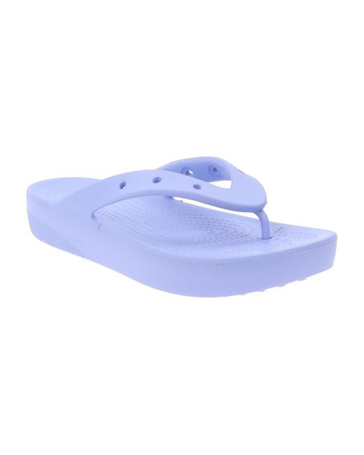 Flat sandals CROCSTM de color Blue