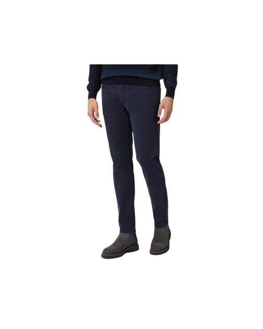 Harmont & Blaine Stretch 5-pocket hose in Blue für Herren