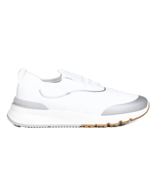 Brunello Cucinelli Sneakers in het White voor heren