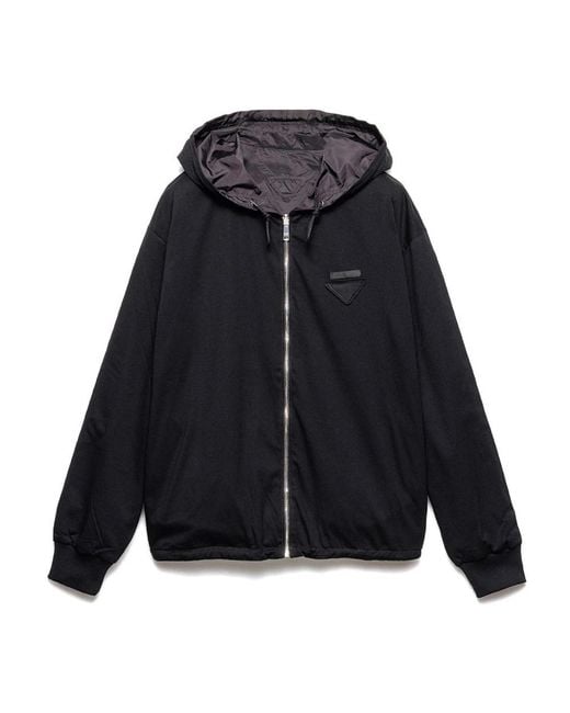 Prada Black Zip-Throughs