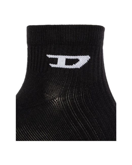 Socks di DIESEL in Black da Uomo