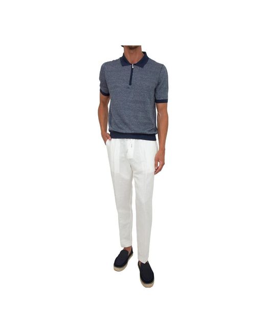 Gran Sasso Polo in het Blue voor heren