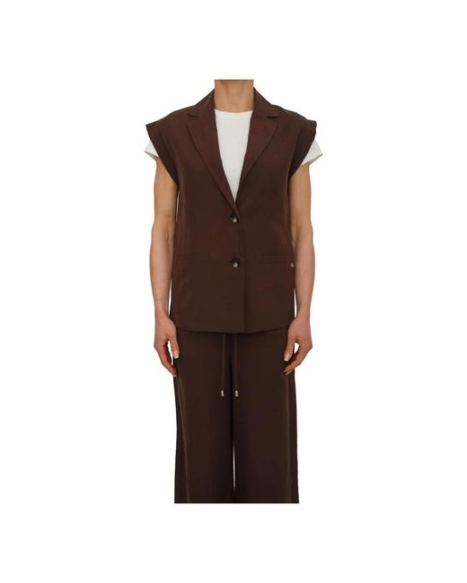 Liu Jo Brown Vests