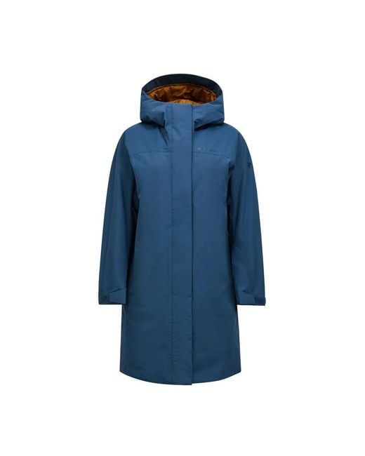 Peak Performance Parkas in het Blue