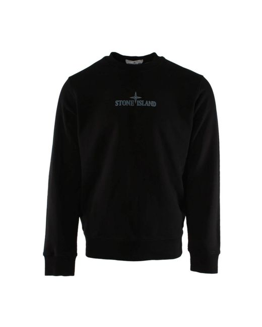 Stone Island Black Sweatshirts for men