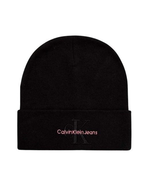 Calvin Klein Black Beanies